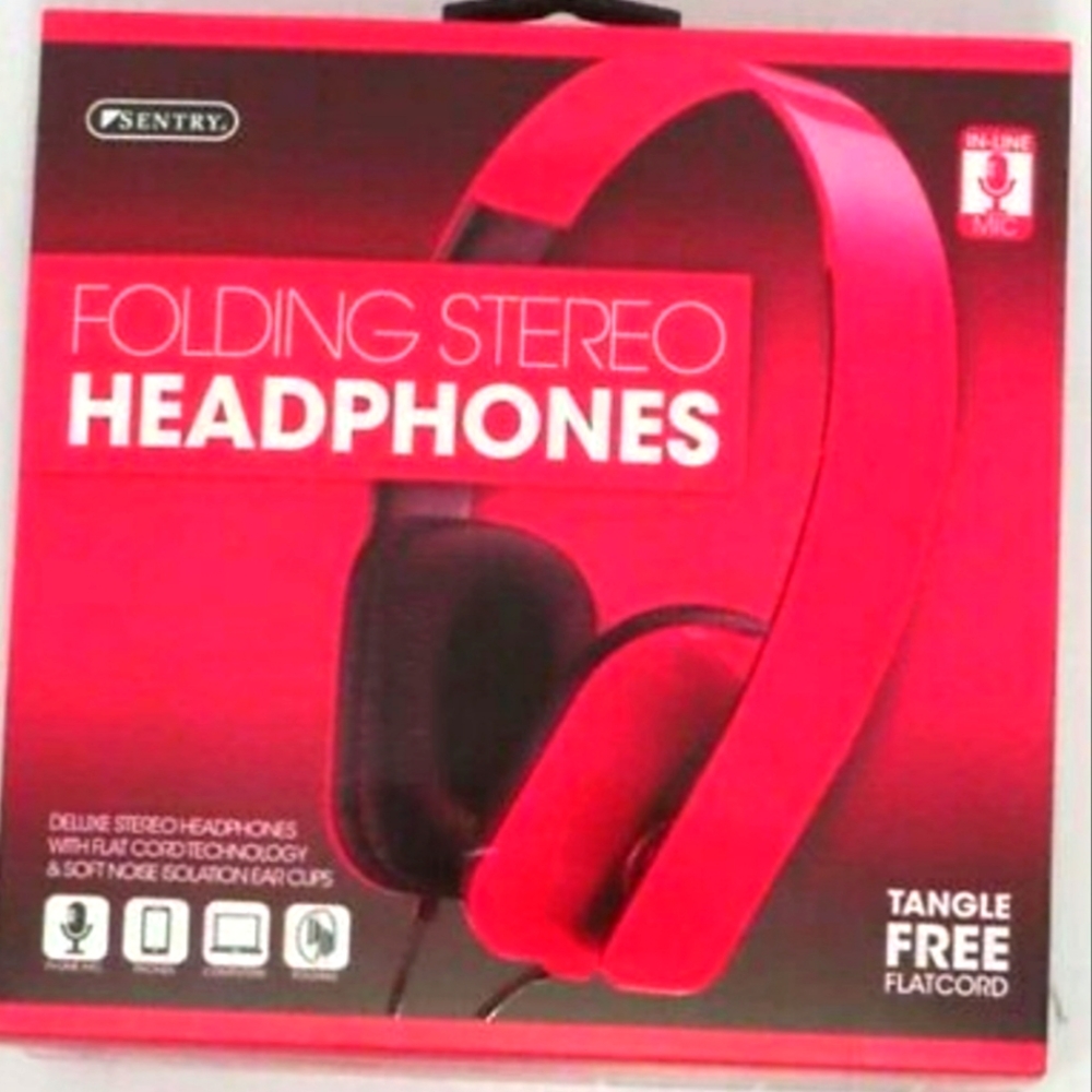 Folding Stero Headphones